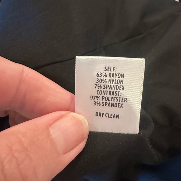 Bailey 44 black double breasted knit  jacket M - Picture 8 of 8